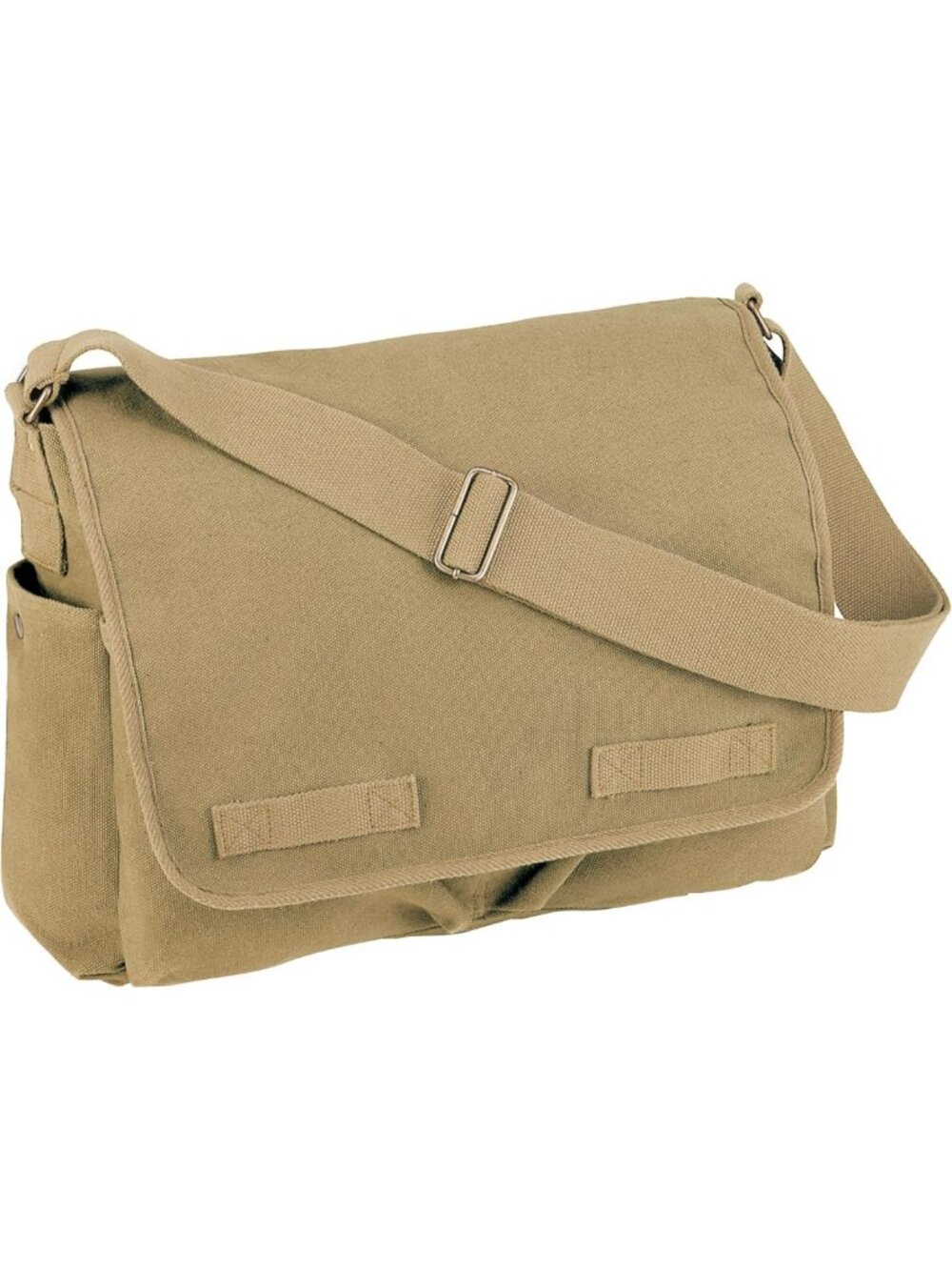 Stylish Classic Canvas Messenger Bag - Durable, Versatile, Perfect for Travel